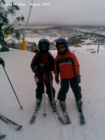 20090806  Perisher Blue Skiing Snow  3 of 8 